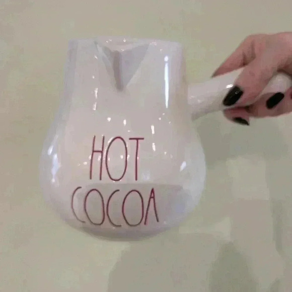 Rae Dunn hot  cocoa pot - Picture 1 of 5